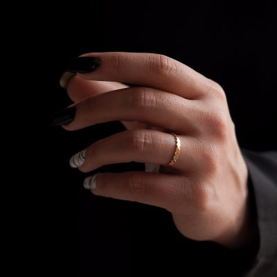 انگشتر زنانه طلا کد T258