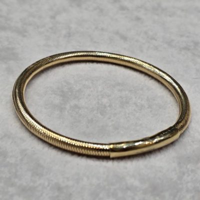 دستبند طلا کشی ایتالیایی