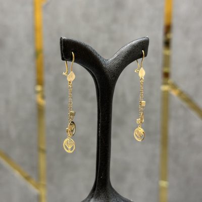 گوشواره طلا آویز بالن