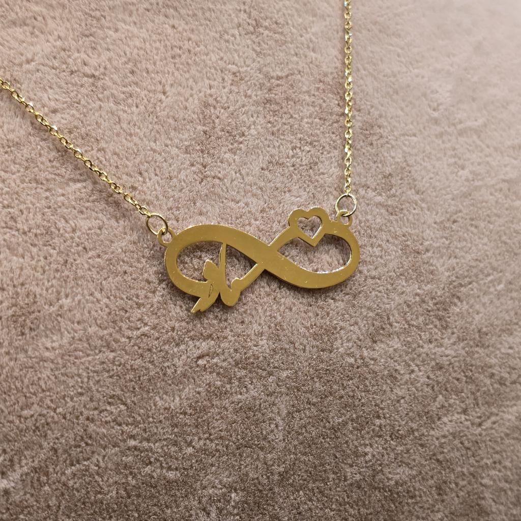 گردنبند طلا زنانه بینهایت مادر گردنبند طلا زنانه بینهایت مادر