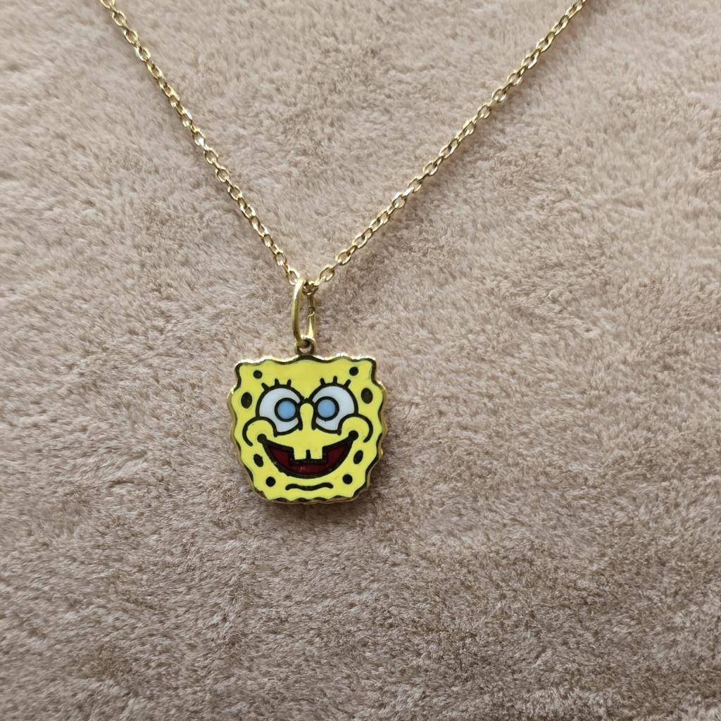 پلاک طلا باب اسفنجی پلاک طلا باب اسفنجی